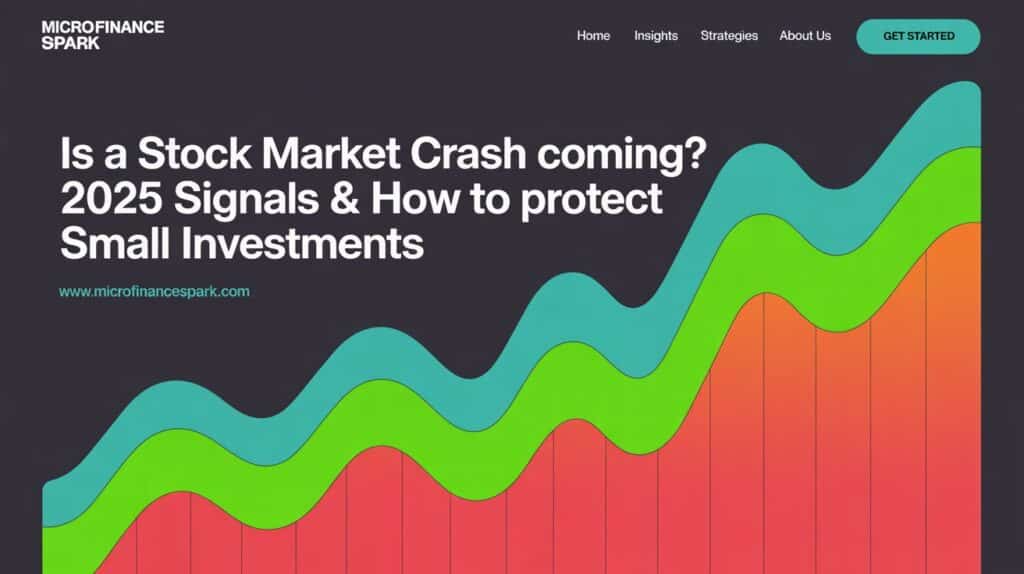 Is a Stock Market Crash Coming? 2025 Signals & How to Protect Small Investments